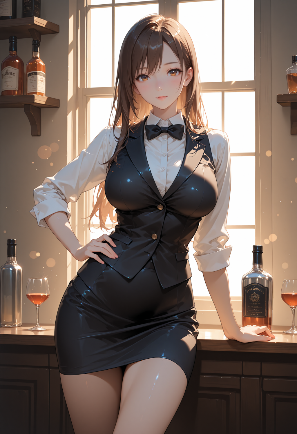 ステアせずシェイクで