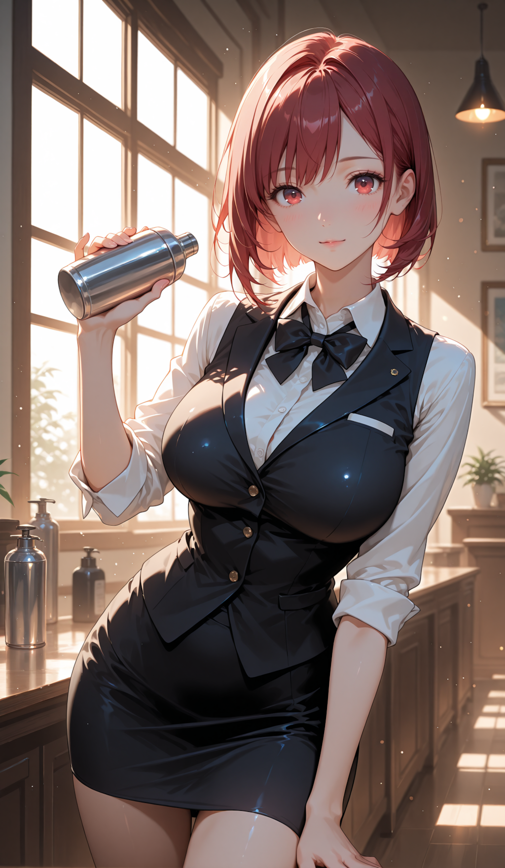 ステアせずシェイクで