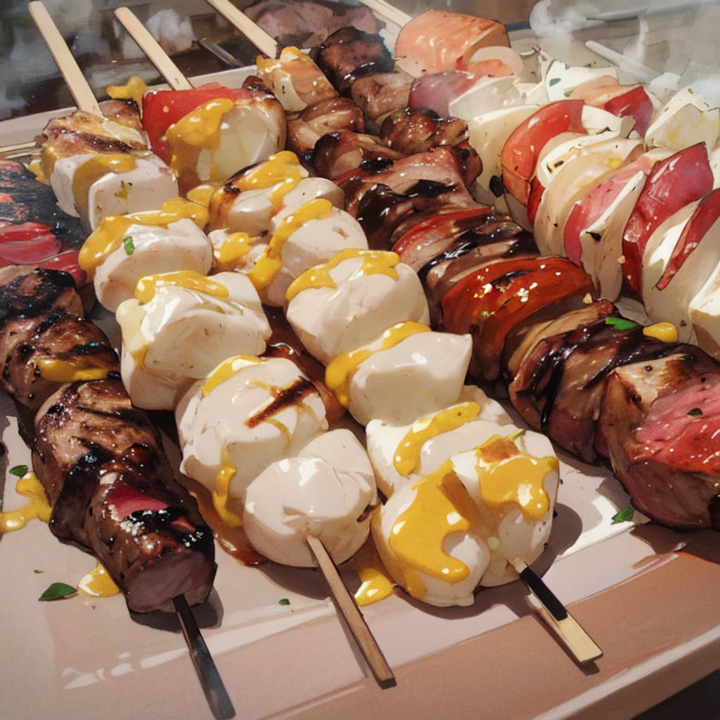 今宵は串焼きで一献、アナタも如何です？