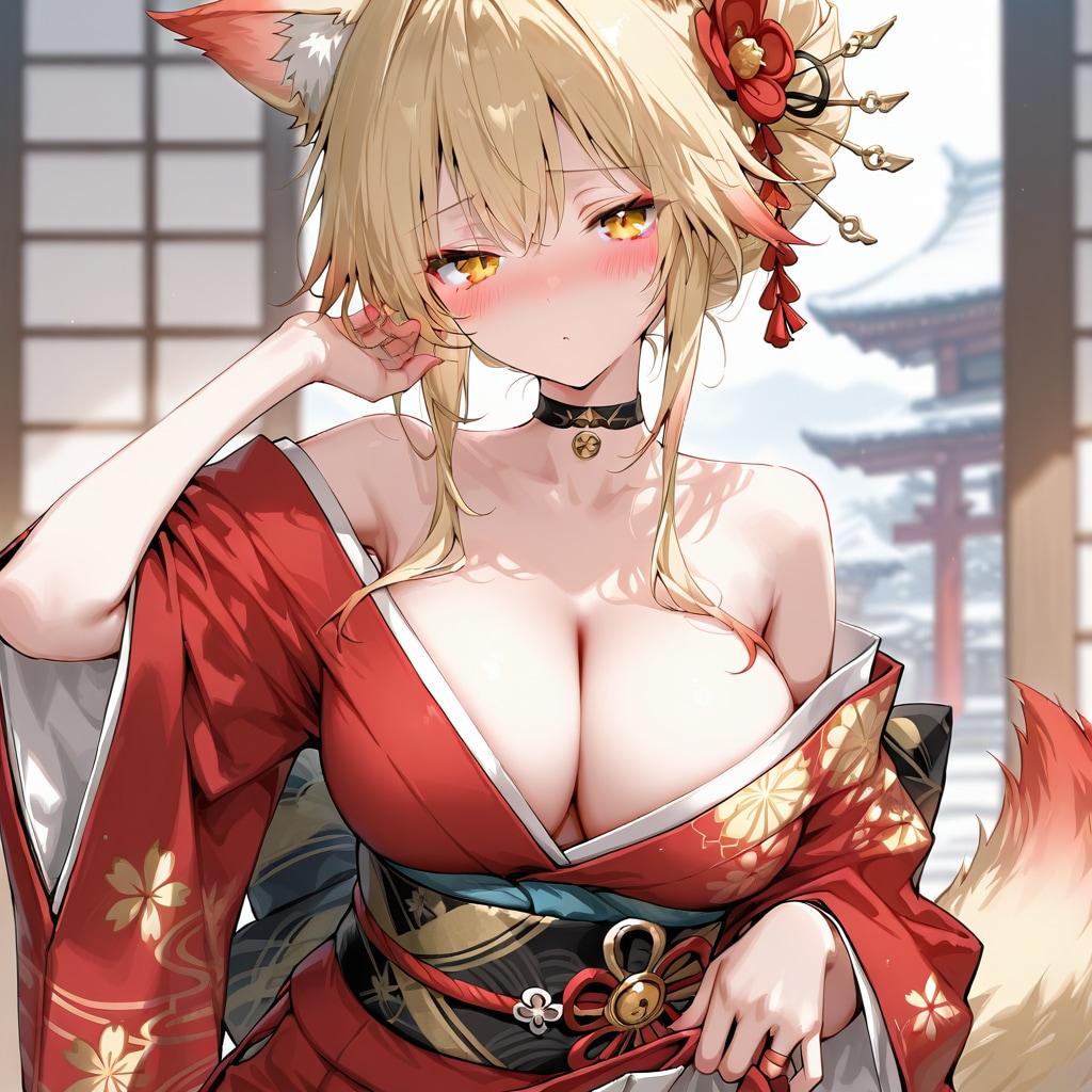 旅行中にスマホで胸を撮影するなんてエッチですわ