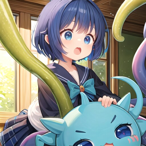 かわいい触手ペットがパートナー！