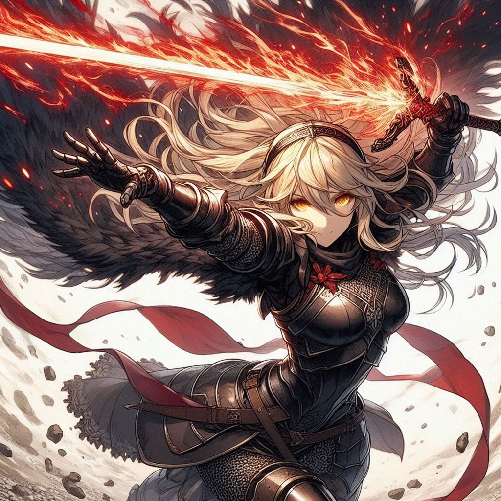 ブロンドの女騎士さん939 | の人気AIイラスト・グラビア