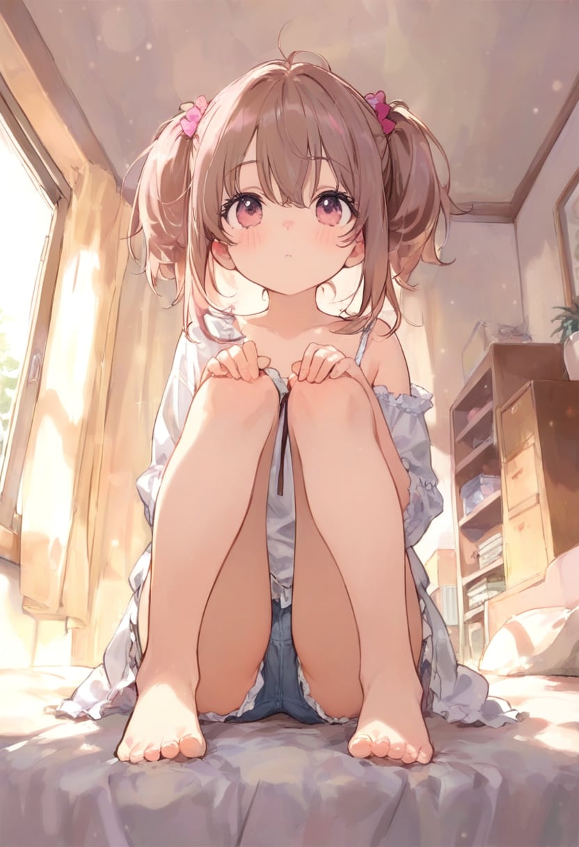 少女の部屋(水彩タッチ)(30) | の人気AIイラスト・グラビア