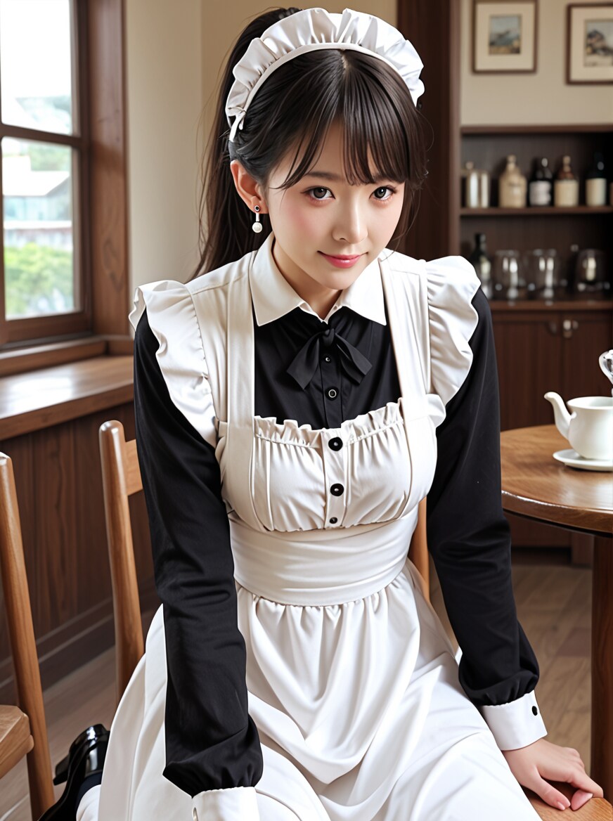 メイドさん | の人気AIイラスト・グラビア