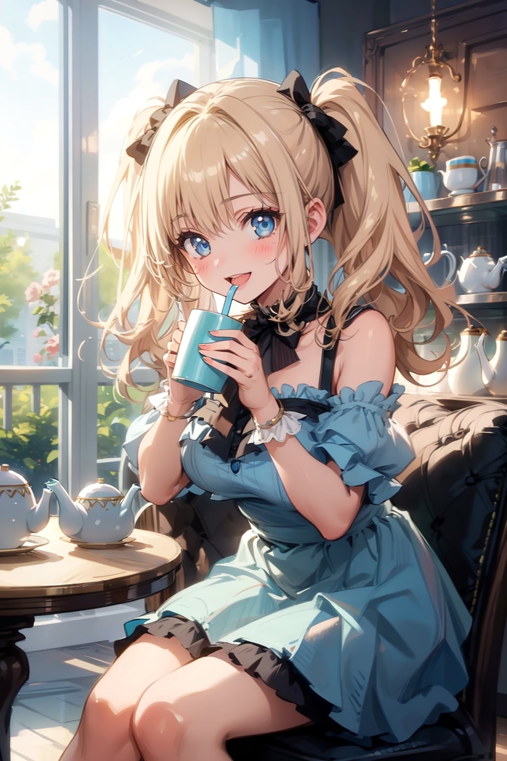 ちち生非XLモデルのお茶会