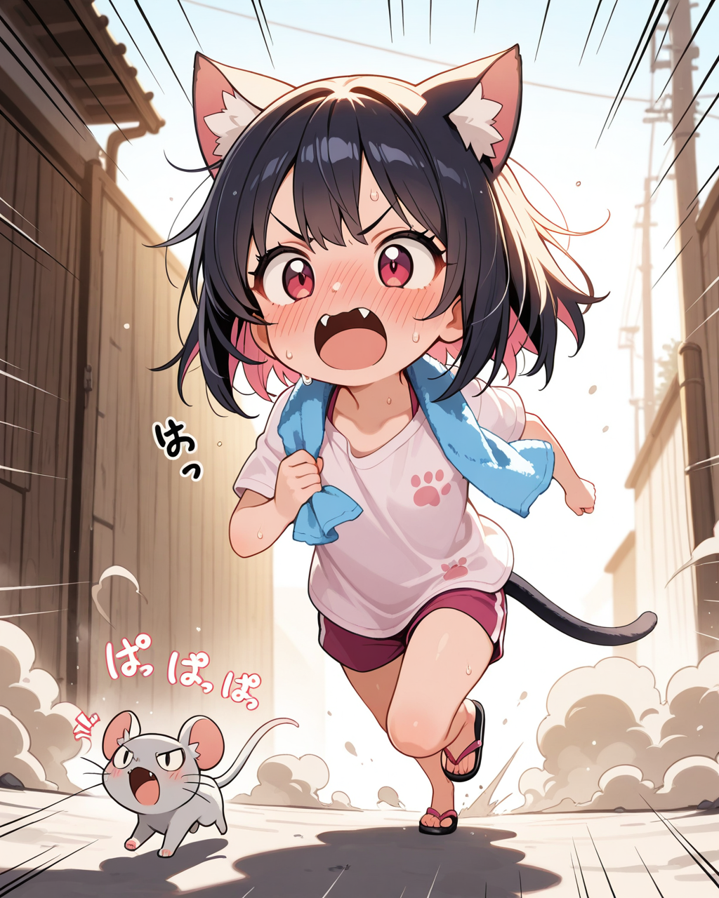 しゅりょうのあせ！！