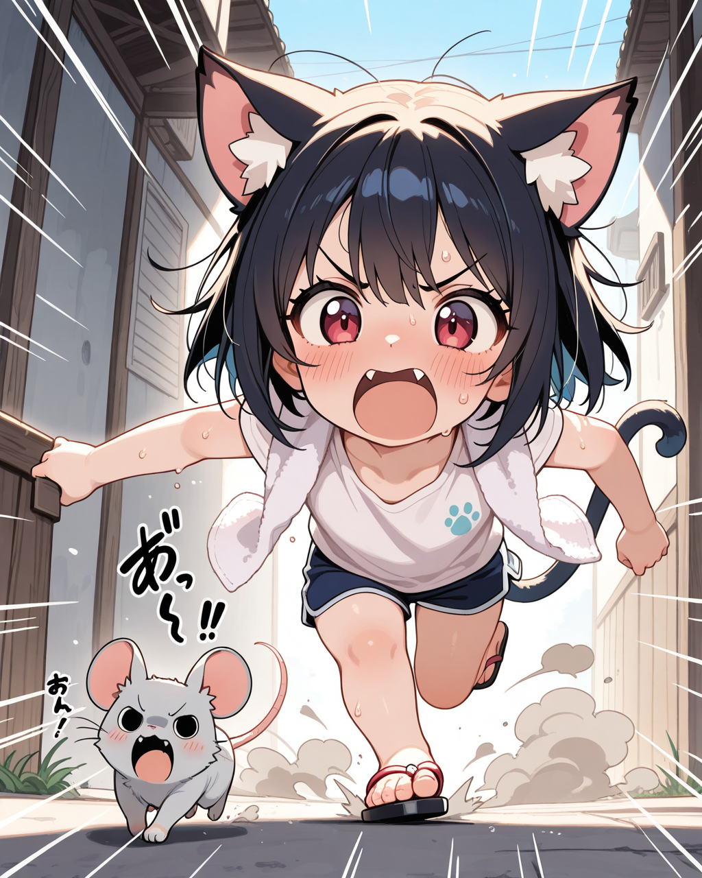 しゅりょうのあせ！！