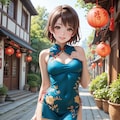 スクールアイドル⁉😅「星空凛 国立音ノ木坂学院一年生」チャイナ服Ver．【model：waiANIHENTAIPONYXL_v60 6枚目