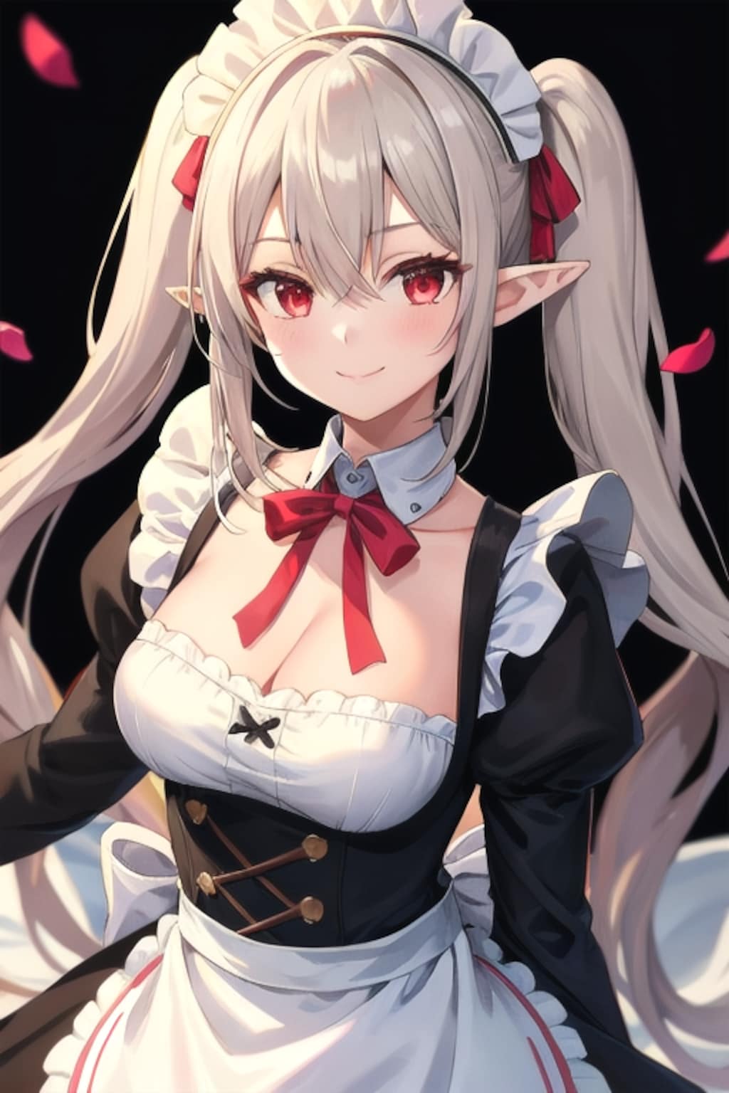 不思議な雰囲気のメイドさん