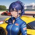 女性カーレーサー01 4枚目