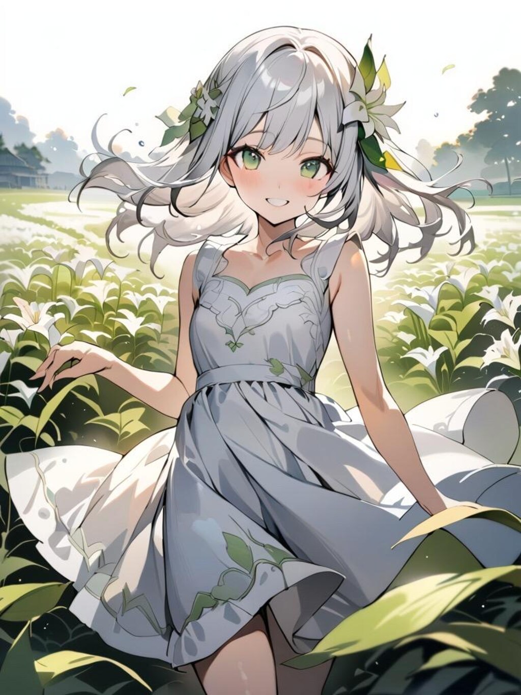 百合さん（白）　その１