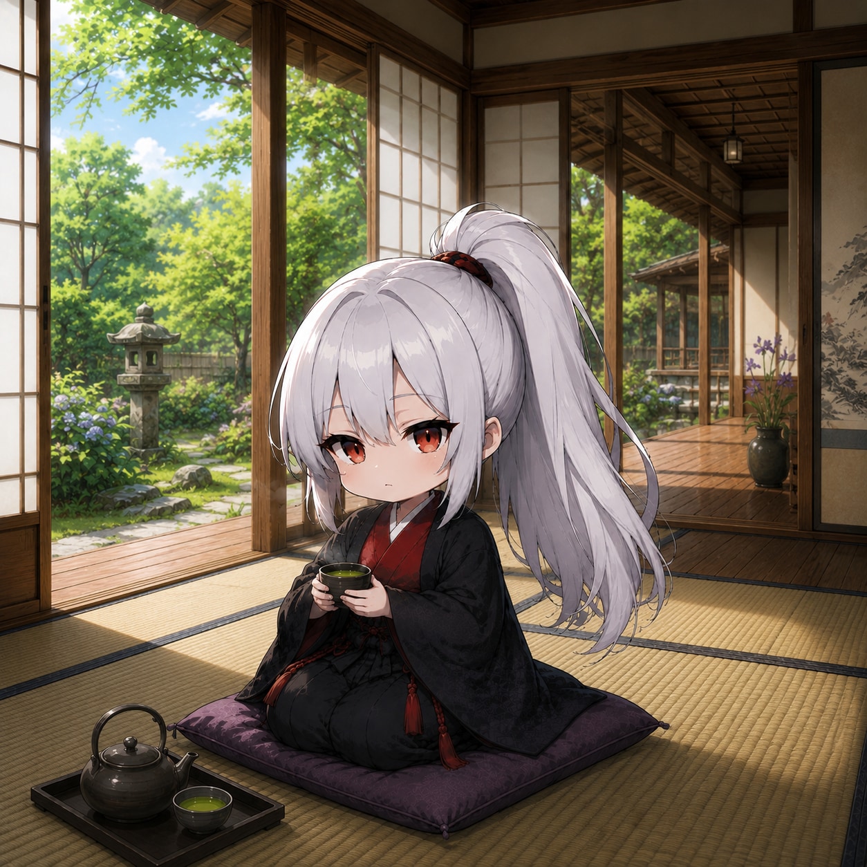 お茶休憩 | の人気AIイラスト・グラビア