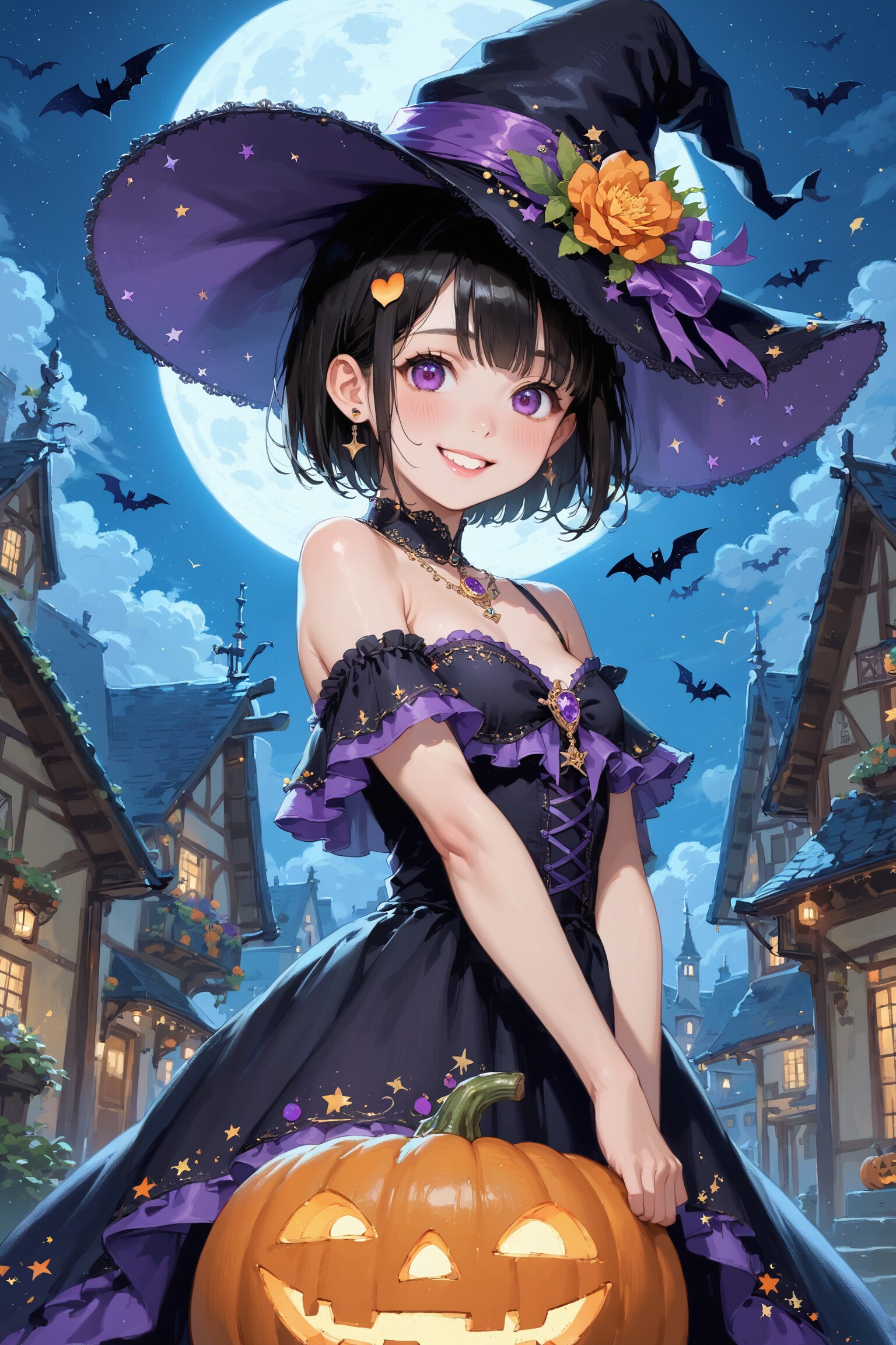 小っちゃい魔女 | の人気AIイラスト・グラビア