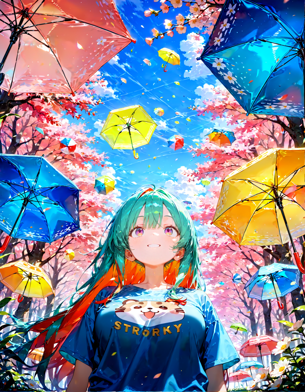 カラフルな少女　その７