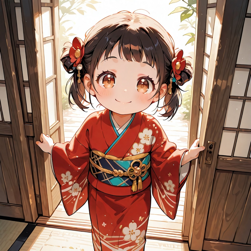 着物幼女