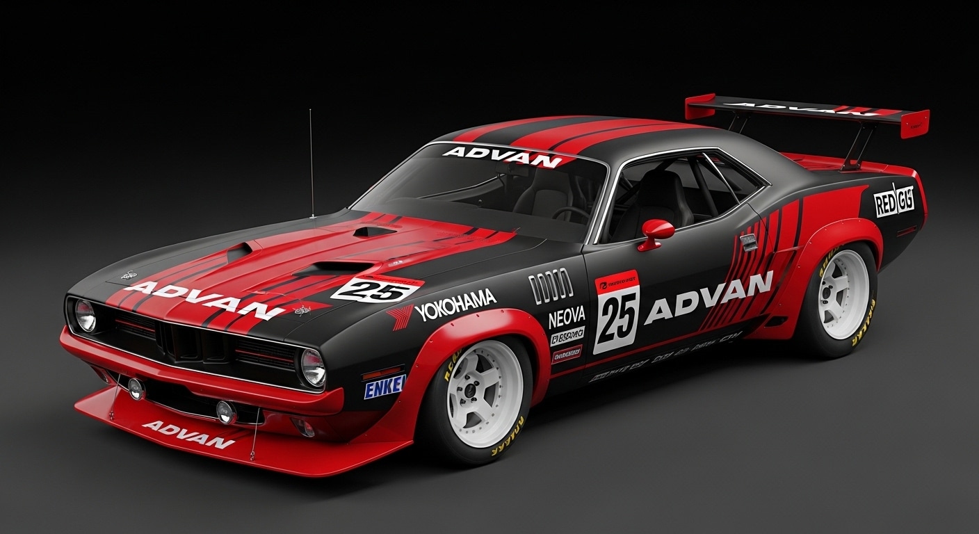 アドバンクーダレーシングカー | の人気AIイラスト・グラビア