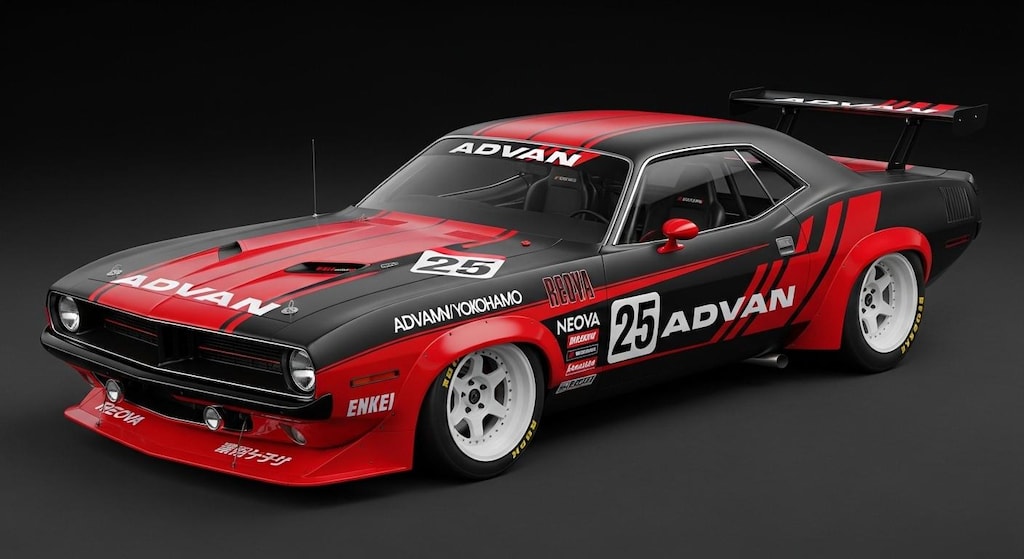 アドバンクーダレーシングカー