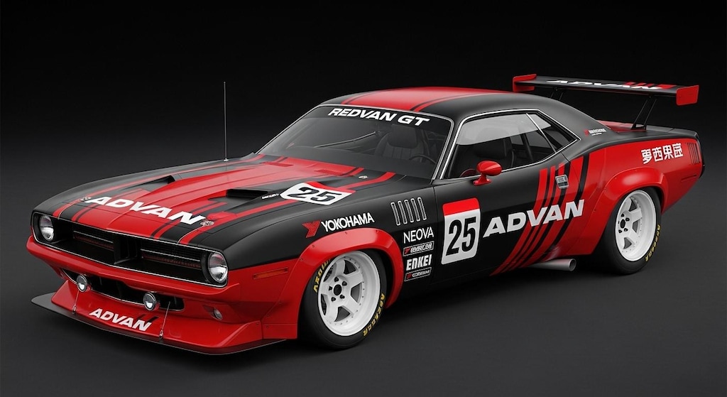 アドバンクーダレーシングカー