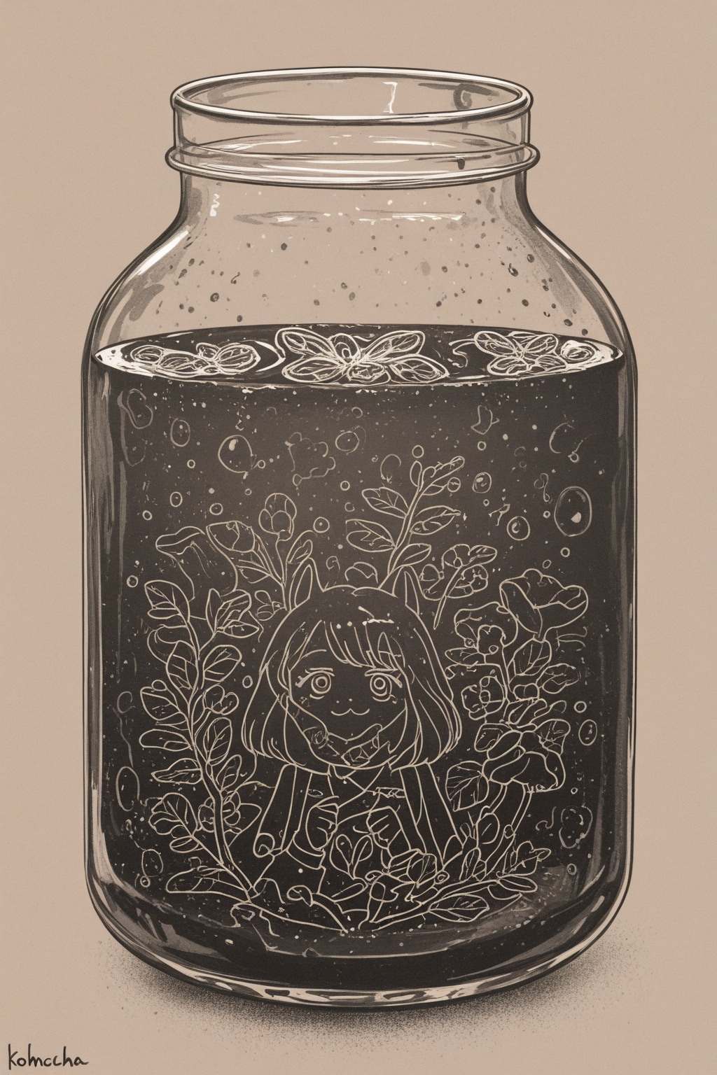 謎のお茶 | の人気AIイラスト・グラビア