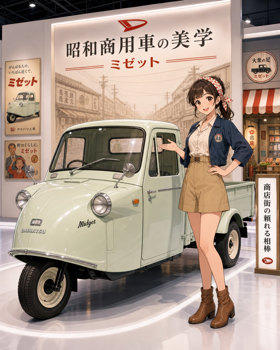 #モーターショー「ミゼット」 | の人気AIイラスト・グラビア