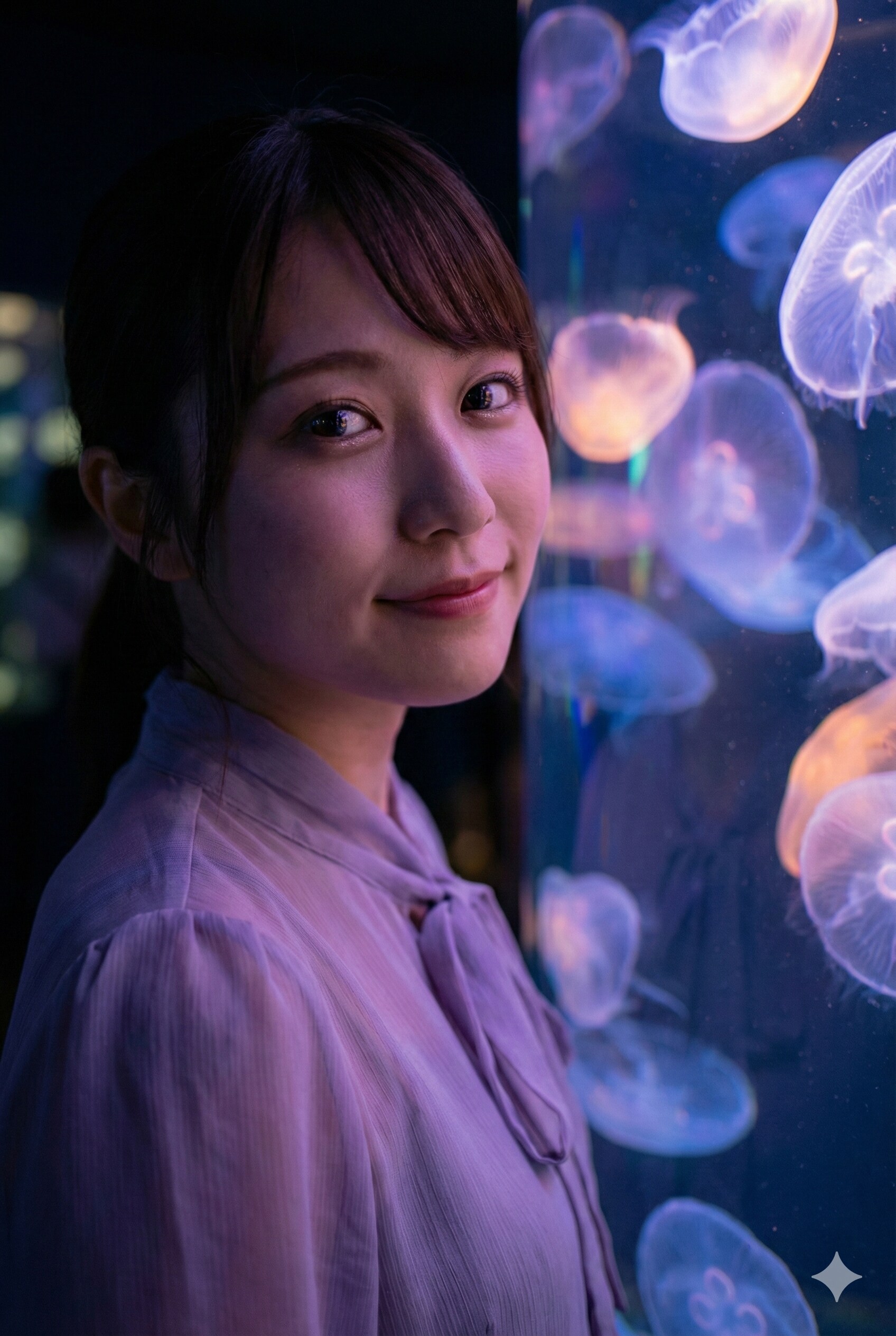 【彼氏目線】週末の水族館デート。「ねえ、次はあっち行こ！」