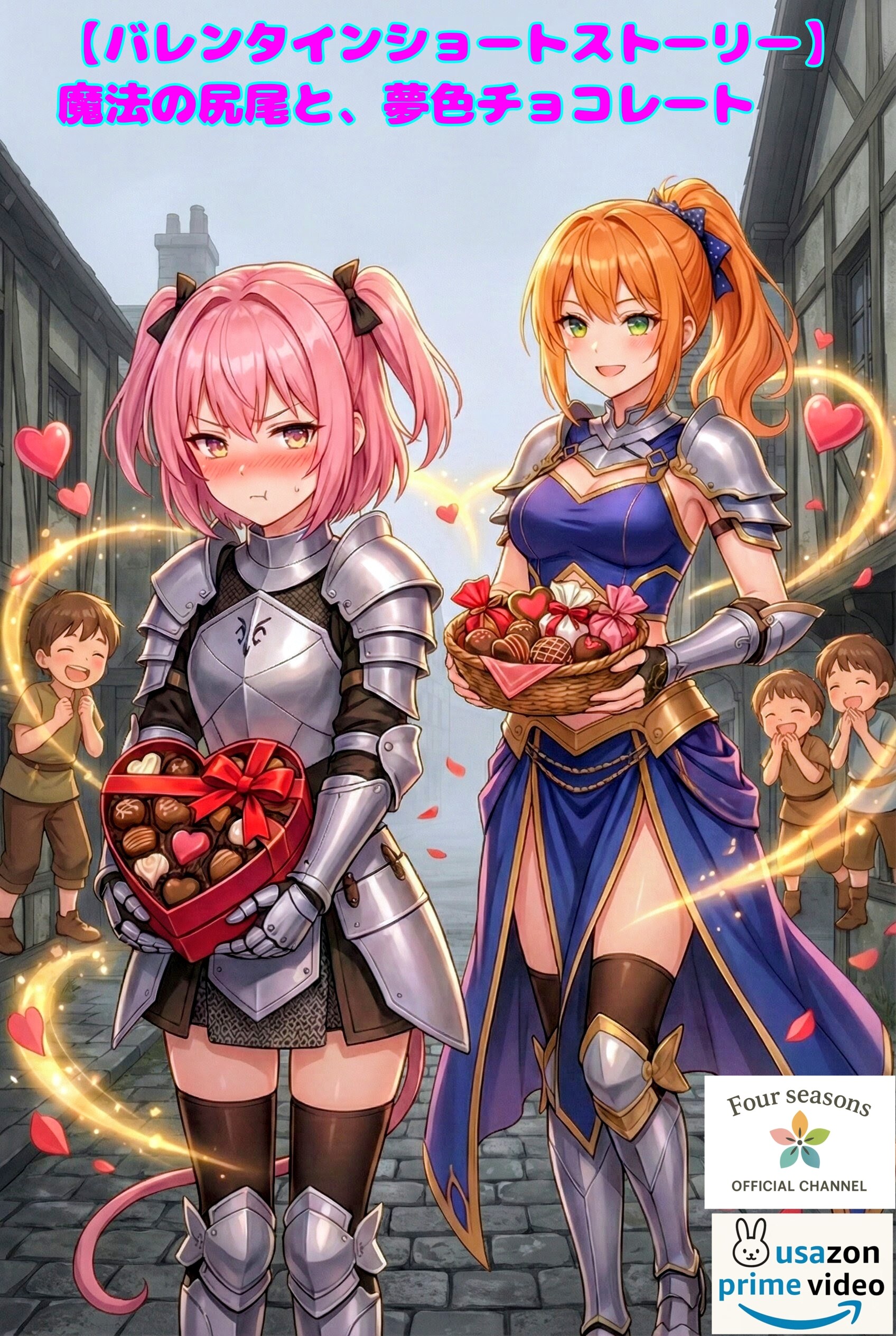 【夢エリ】魔法の尻尾と、夢色チョコレート