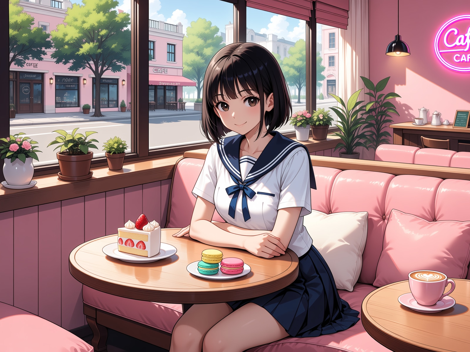 フラワー・シスターズ次女「花音(かのん)」 | の人気AIイラスト・グラビア