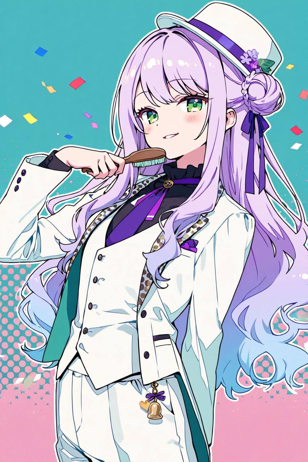 【没】ブラッシング LILAC | の人気AIイラスト・グラビア