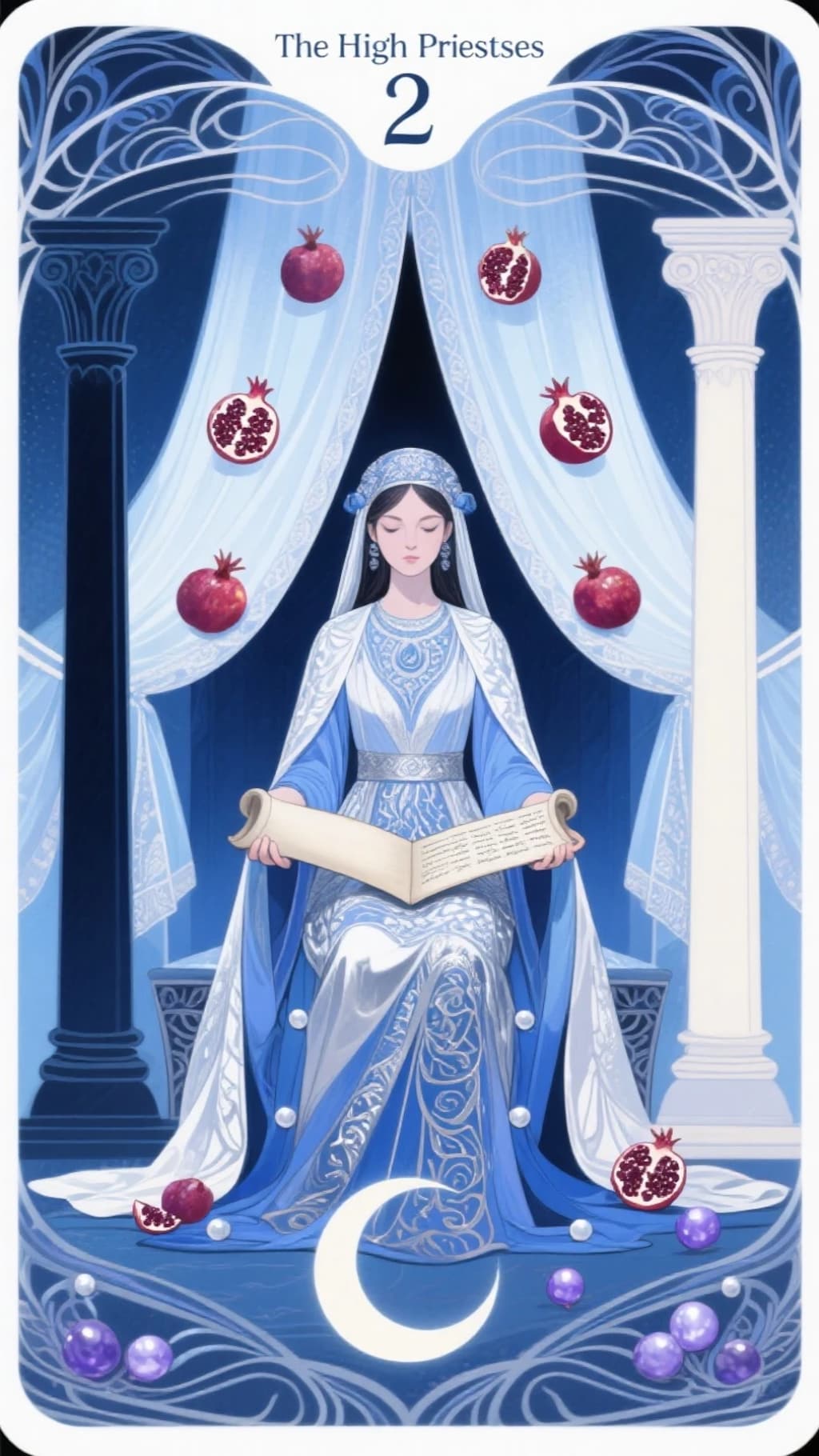 企画：タロットカード（２女教皇）動画あるよ