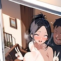 貞操観念のない夫婦が隣家に越してきた×リビングでH 2枚目