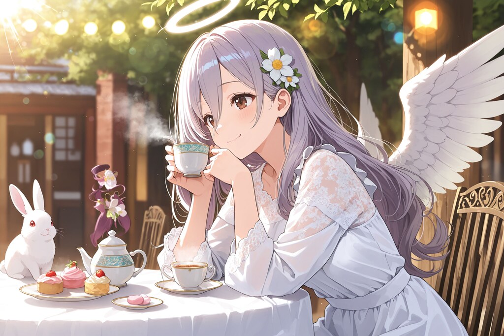 天使さんのティータイム🎵