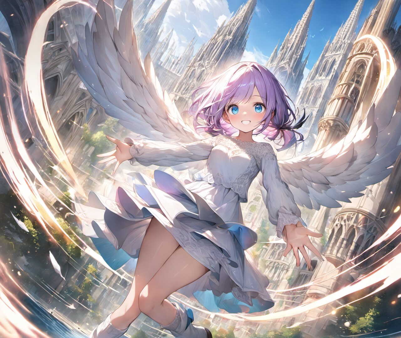 白き翼の少女