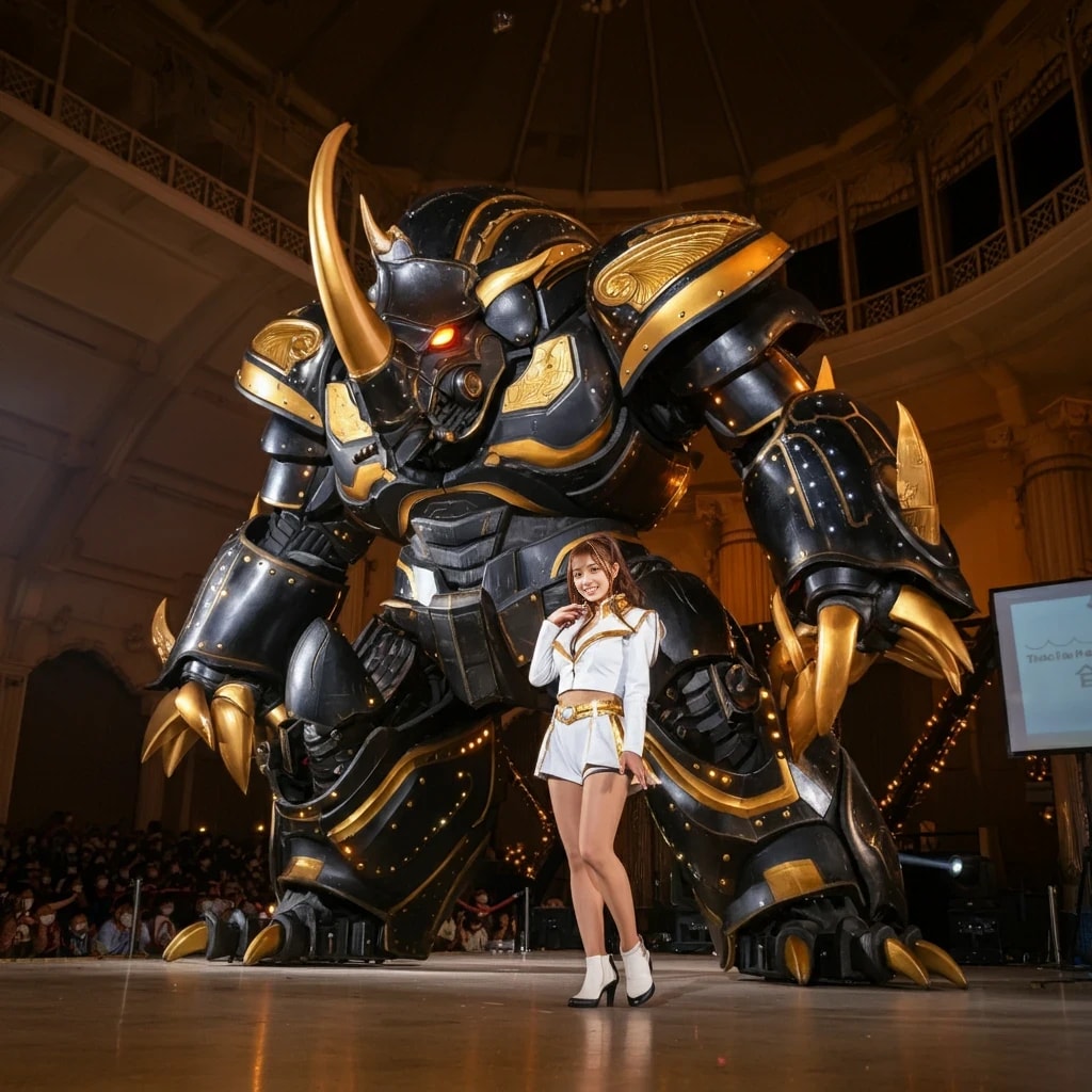 ロボット展示 | の人気AIイラスト・グラビア