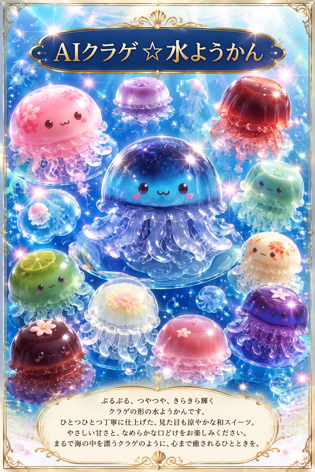 AIクラゲ☆水ようかん