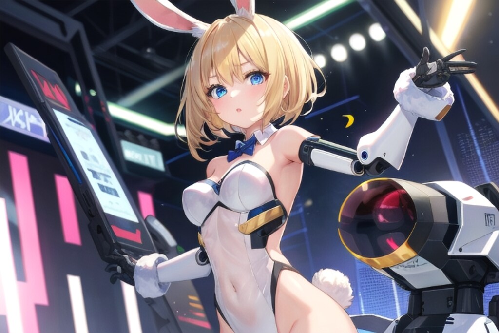 うさぎ型ロボッ娘