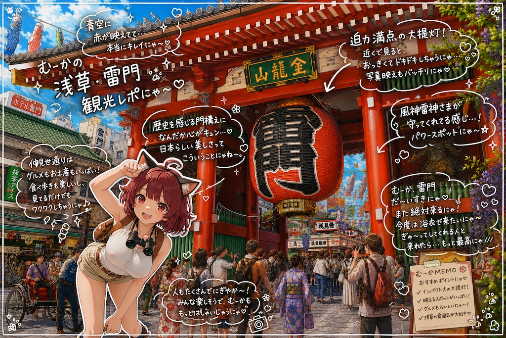 むーかのワクワクGW旅行