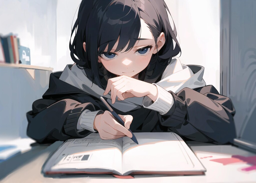 見てくる少女