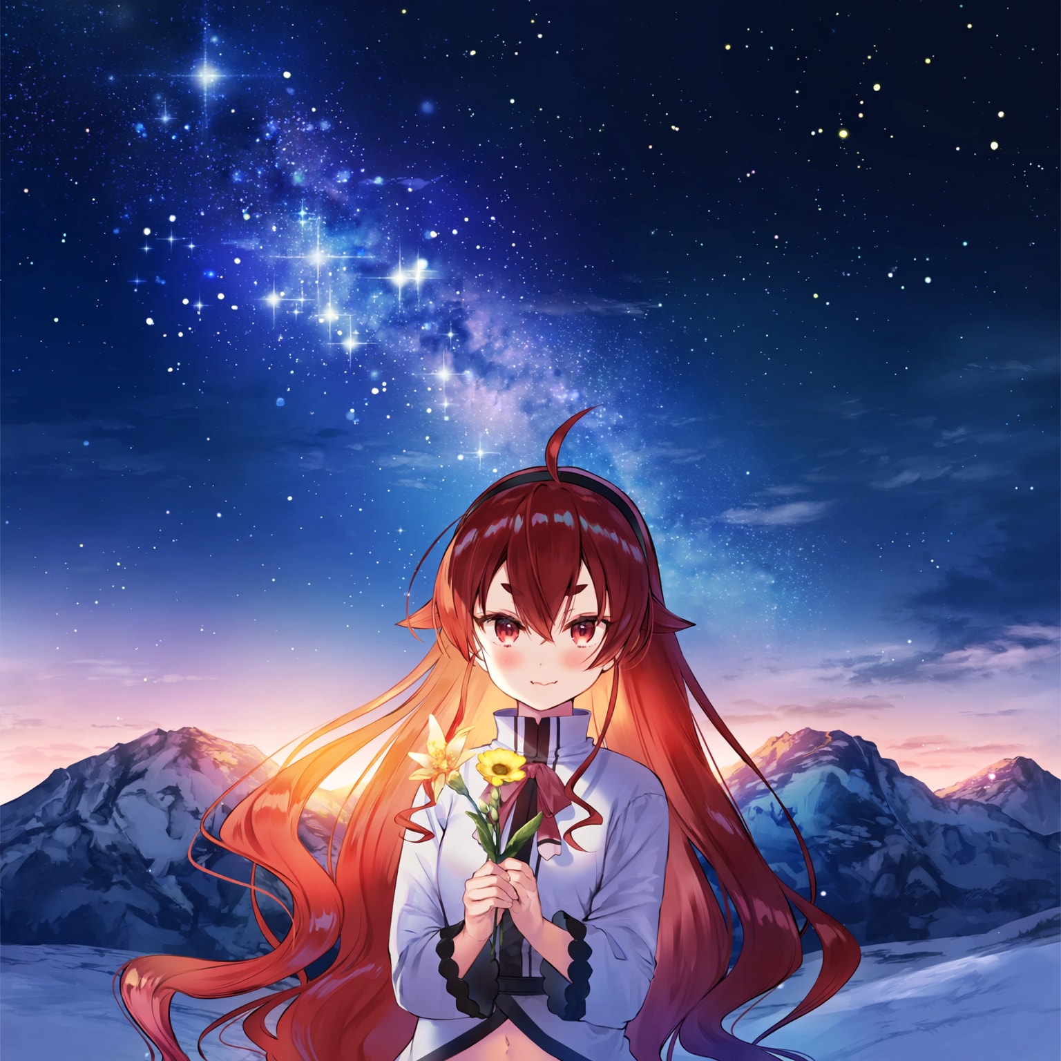 星空とエリス