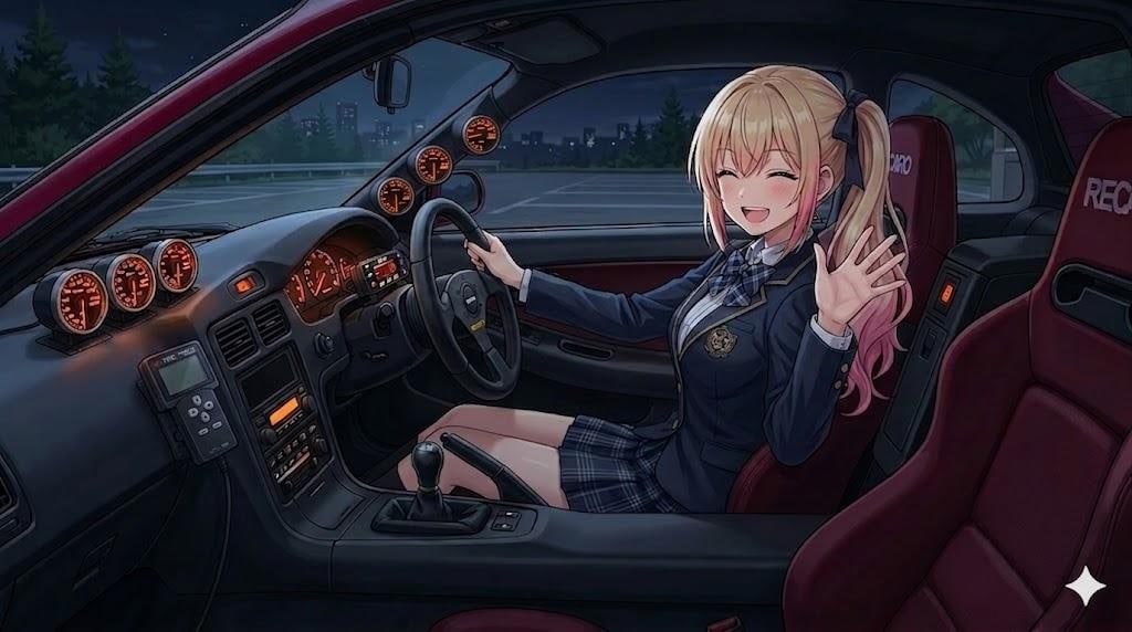 サイドポニーテールちゃんMR2 SW20 最終型 GT-S