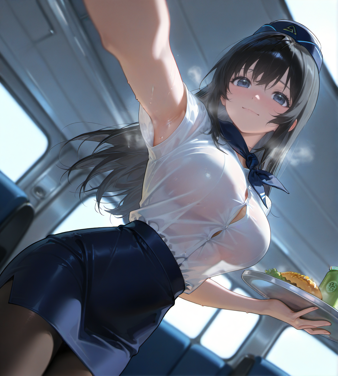 お食事をお持ちしました