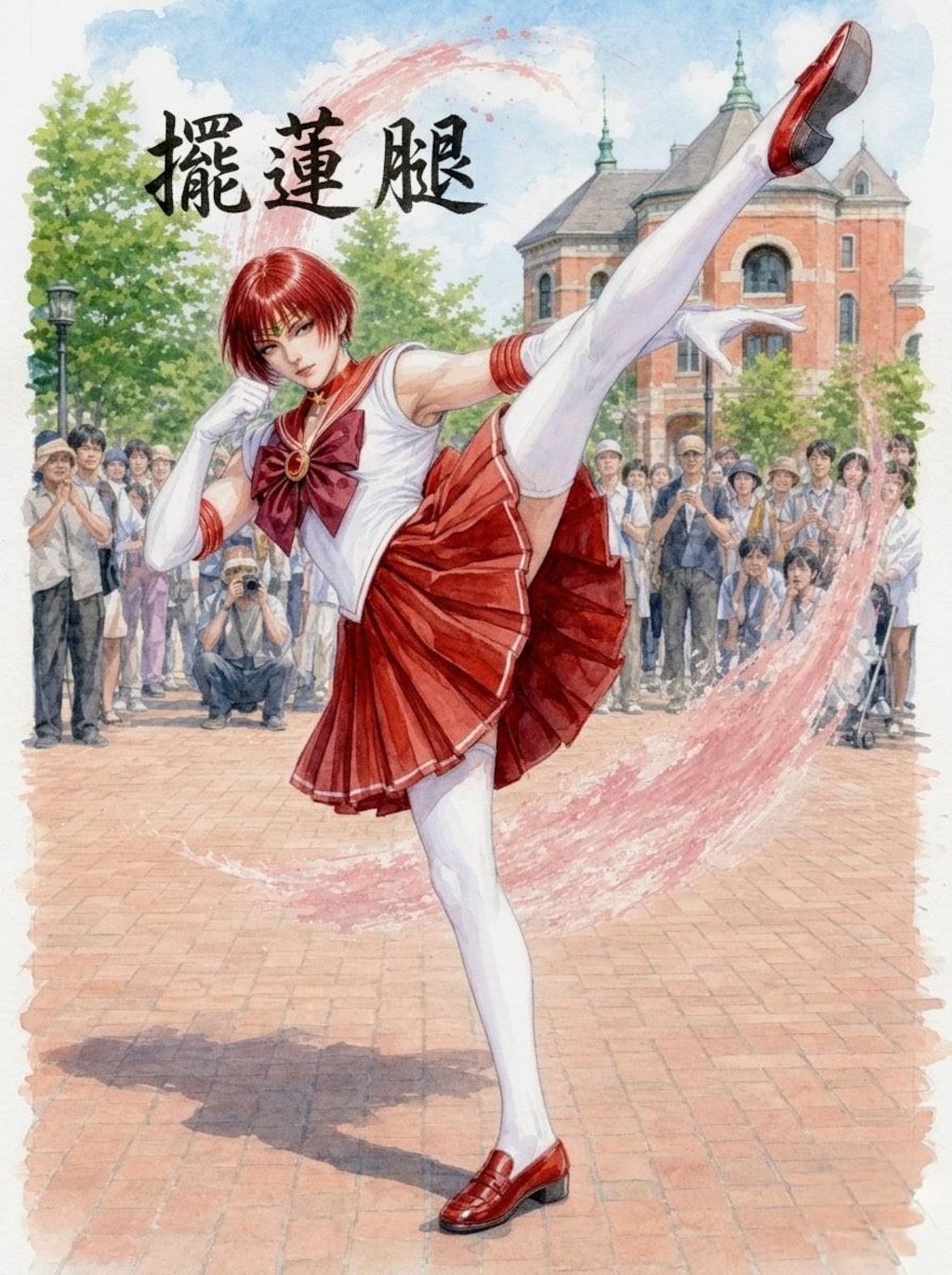 擺蓮脚（バイレンキャク）！