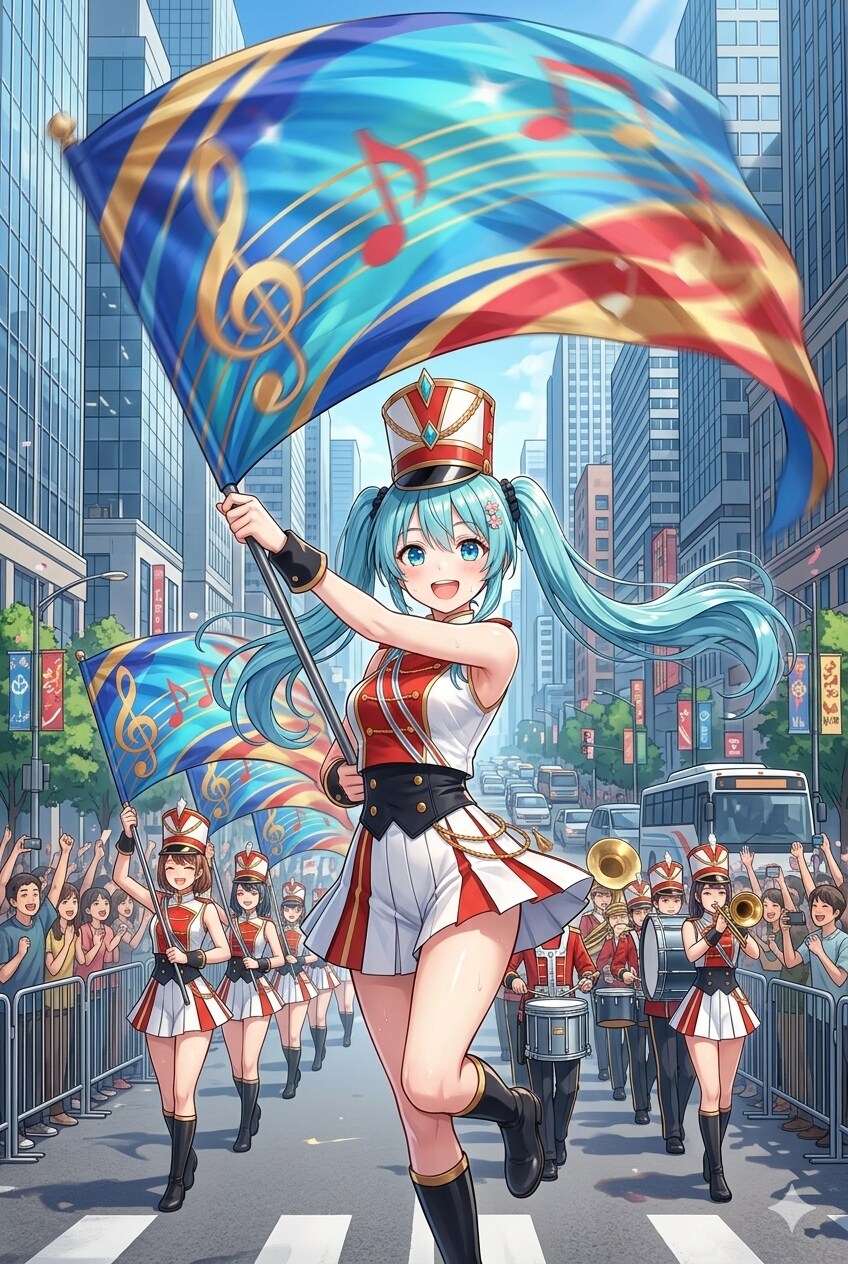 カラーガード | の人気AIイラスト・グラビア