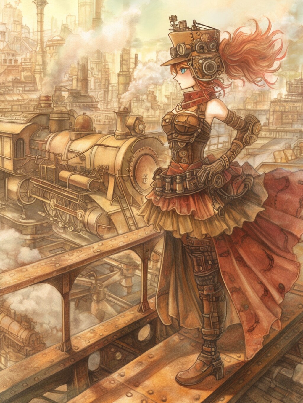 No.5 スチームパンクガール