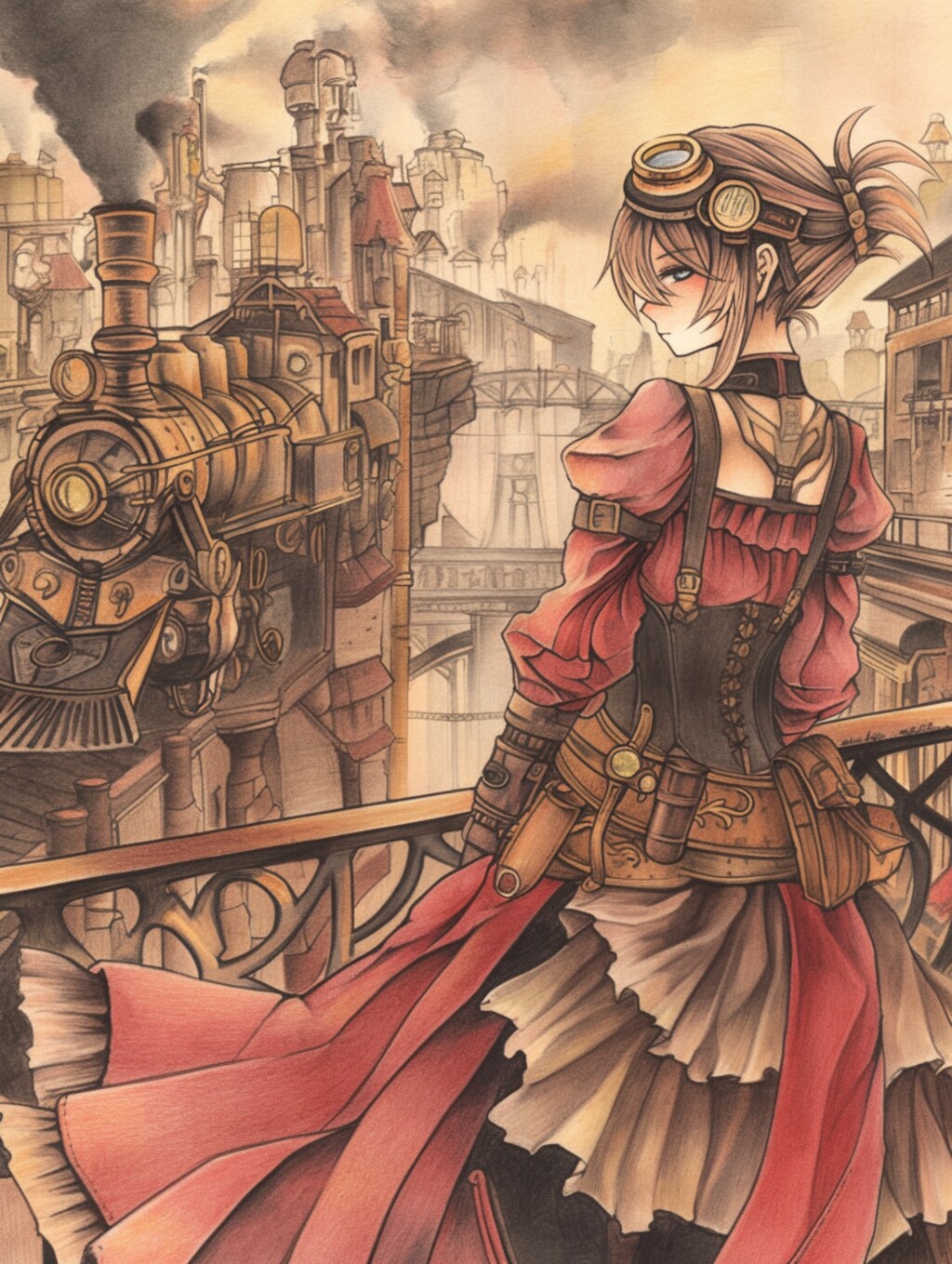 No.5 スチームパンクガール