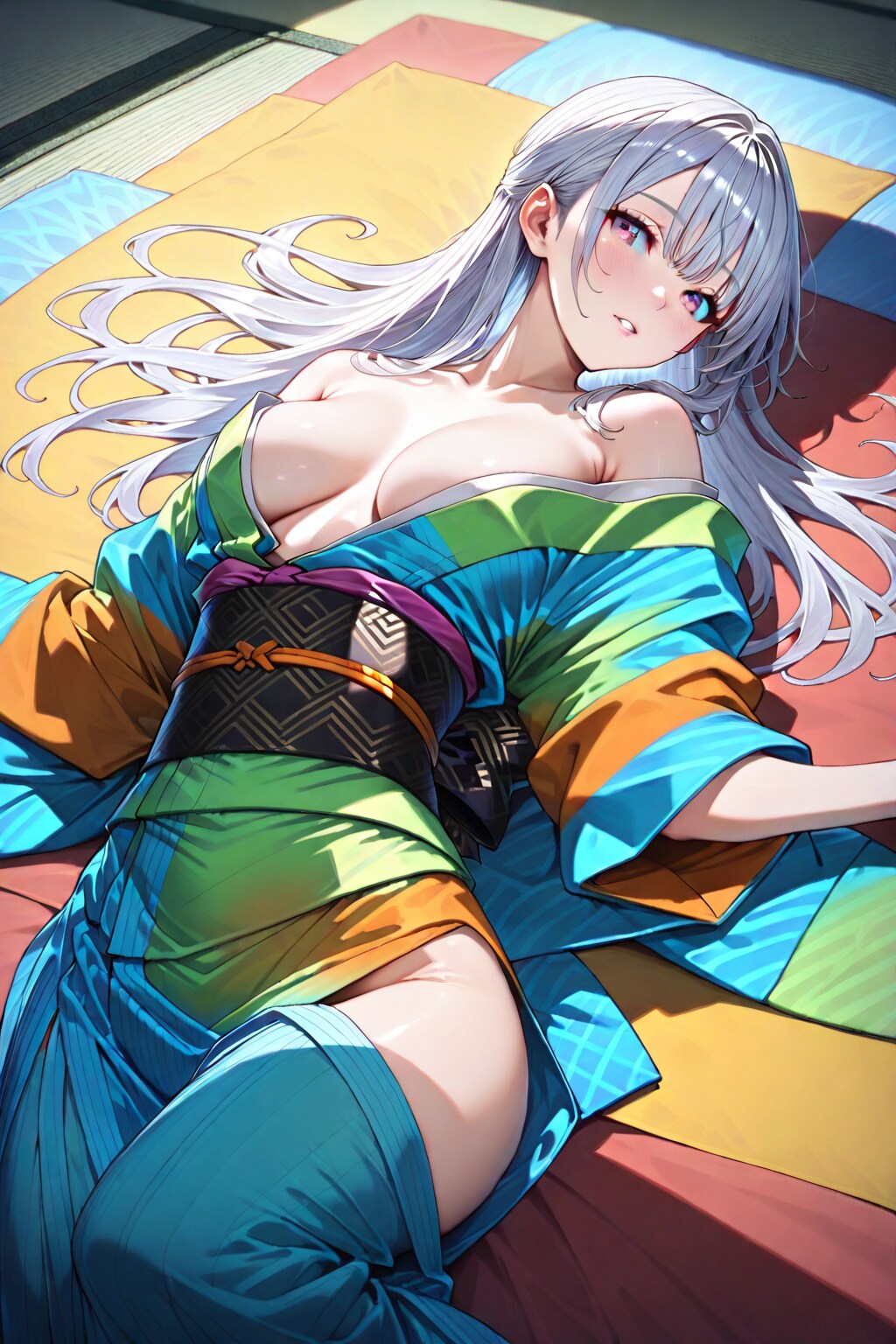 (788HQ)銀髪ちゃん着物I2I