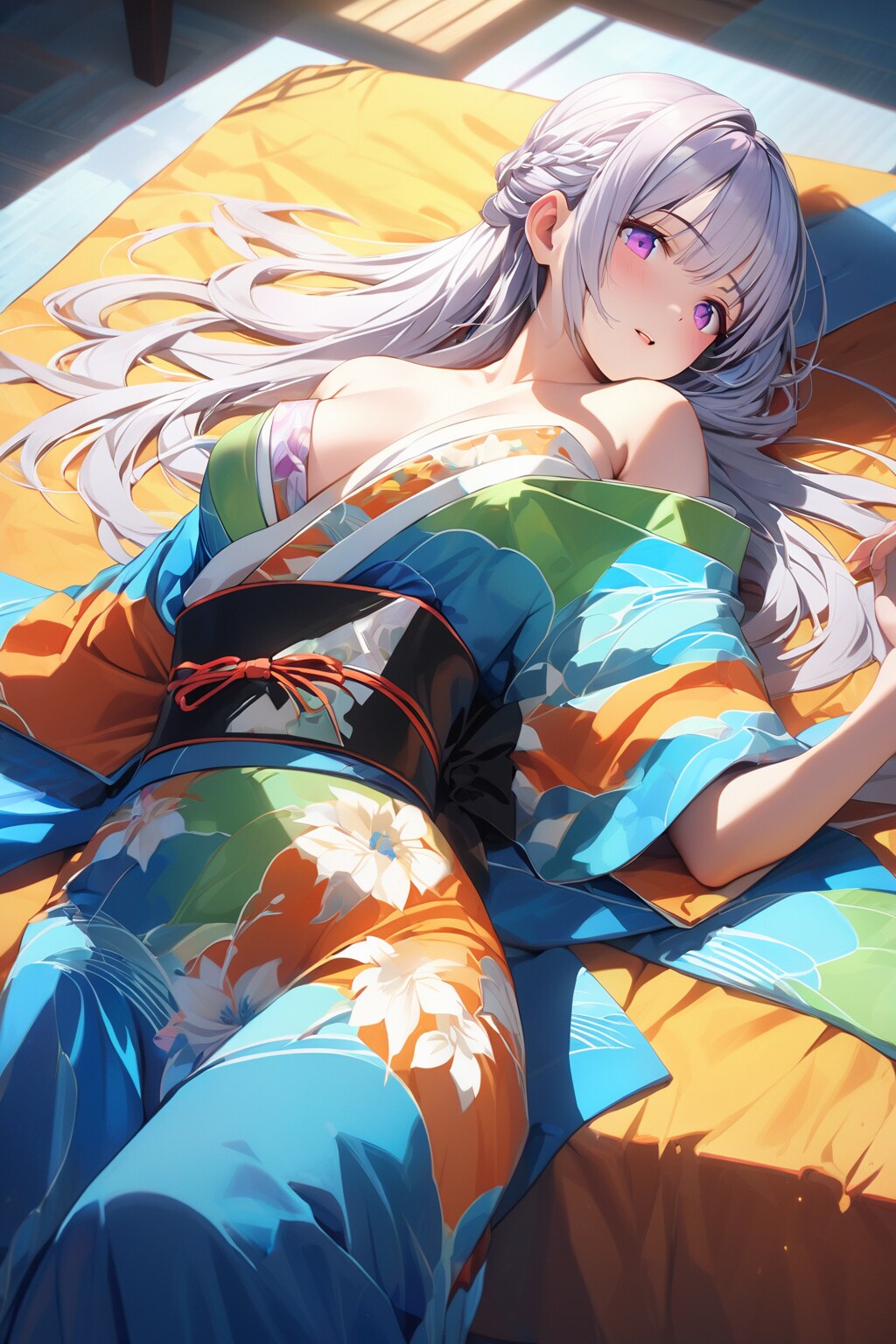 (788HQ)銀髪ちゃん着物I2I