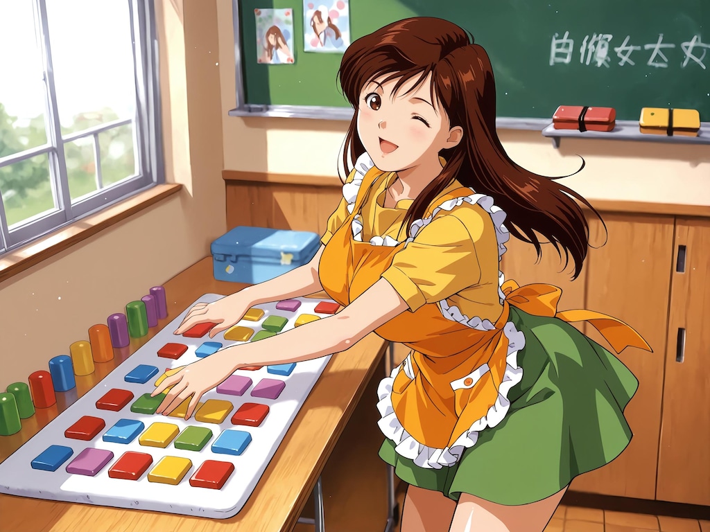 【スーパーリアル麻雀PⅥ】栗原真理：てんてーのおしごと♬【軽量版】