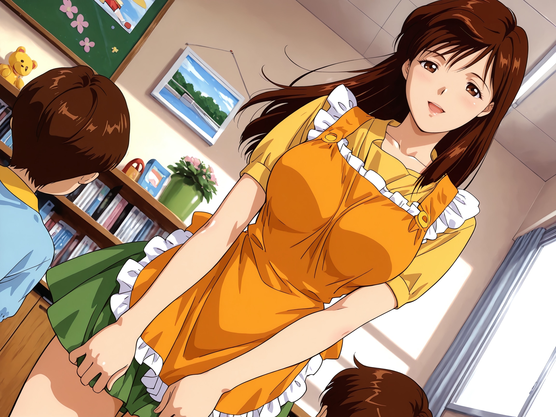 【スーパーリアル麻雀PⅥ】栗原真理：てんてーのおしごと♬【軽量版】 | の人気AIイラスト・グラビア