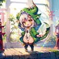 ドラゴンキグルミちび子ちゃん（たまに少女） 3枚目