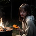 焼き芋好きなお姉さん 6枚目